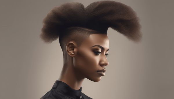 Coupe césar cheveux afro : style trendy et entretien réussi